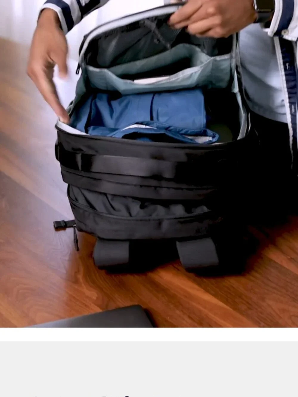 Timbuk2 expandable backpack